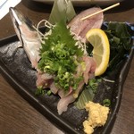 はなの舞 - △あじタタキ590円