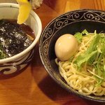 ラーメン・つけめん　太助家 -TASUKIYA- - つけめん並＆味付玉子