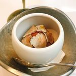 プレゼンテ スギ - ⑧トリュフ＋雲丹＋鯛＋古代米＋卵＝BONO