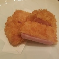 加藤牛肉店 銀座 - ハムカツ