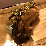 御料理 寺沢 - 牡蠣の田楽