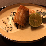 御料理 寺沢 - 喜知次の炭火焼