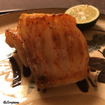 御料理 寺沢 - 喜知次の炭火焼