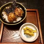 正衛 - 今夜の雪セット、一口天丼。