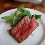 刈谷 肉割烹 門 - トモサンカクのステーキ