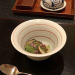 花小路 さわ田 - あわびの土佐酢ジュレ