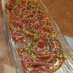 肉料理 大森 - チレユッケ