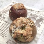 テコナ　ベーグルワークス - 宇治抹茶レモンクリーム 300円(税込)
      ストロベリーチョコクリーム 300円(税込)