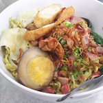 Bakmie Danau Toba - 料理写真:1804_Bakmie Danau Toba Kelapa Gading_Bakmie Special Danau Toba(L)@37,000Rp(バクミー大)