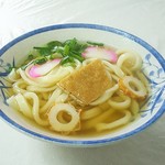 つるや - かやくうどん240円