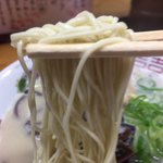 博多ラーメン 山桜 - はりがねってこんな感じなのね