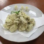 料理 うえむら - はもの天ぷら