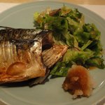 割烹 大田川 - 本日の焼き魚　※この日は鯖でした