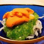 くろぎ - 鱧そうめんに海栗（'11/5）