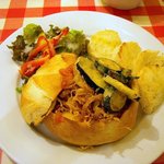 パレルモ - 夏野菜の辛口ミートソース（1380円）