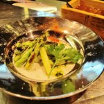 ワインバル　ロゼッタ - グリーンアスパラの炭火焼