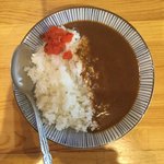 万力屋 - 半カレー