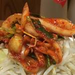 ラーメン二郎 - タマネギキムチ100円