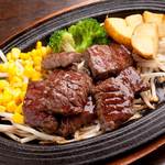 100% Japanese black beef Steak lunch set