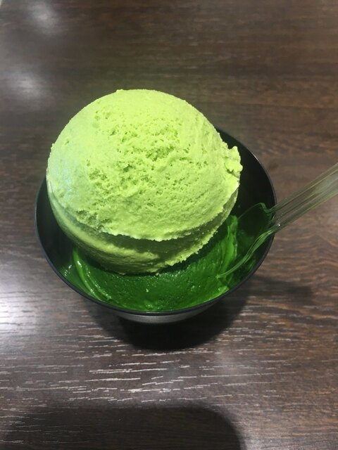 抹茶ジェラート プレミアムno 7 タブルカップ 限定 新茶ジェラート By 黒毛和牛太 壽々喜園 浅草本店 浅草 つくばｅｘｐ 日本茶専門店 食べログ