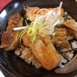 辣蕎麦 - ミニ角煮丼