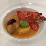 仙台国際ホテル - オマールの発酵野菜ソース
