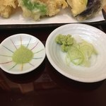 お蕎麦とお酒 さんぽ径 - 薬味類。