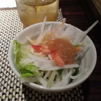 旬菜ステーキ処 らいむらいと - 大根サラダ