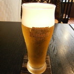 Shuushanshan - 乾杯の生ビール