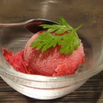 和奏 プロデュース ド バイ イルグラディーノ - 木苺のシャーベット