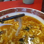 台湾料理味味臻 - 豚肉もすべて細切り