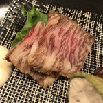 時の宿 すみれ - かいのみの和風ローストと ほほ肉