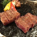 時の宿 すみれ - サーロインステーキ