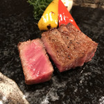 時の宿 すみれ - サーロインステーキ