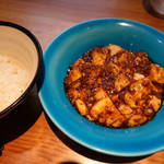 明道町中国菜 一星 - 麻婆豆腐、ご飯