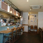 野狐庵 - なんかお洒落な店内(^_^;)僕だけ落ち着かんくてソワソワしてるという(^_^;)