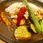 ドッグデプト・カフェ - お野菜いっぱいでおいしー！