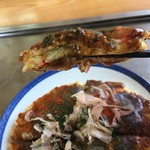 お好み焼き・焼きそば　たかやま - フワフワの生地