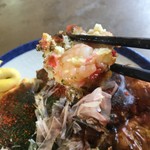 お好み焼き・焼きそば　たかやま - 小えび発見‼︎