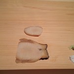 鮨 一幸 - あわびと肝