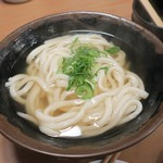 酒トうどん 一福 - かけ（あつかけ）中￥500