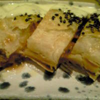 たくあん・牡丹亭 - うなぎとチーズのパイ包み焼き