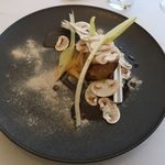 仔牛 マッシュルーム チェダーチーズ