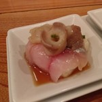 Niko - アジ＆タコの豆腐のお寿司