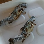 滋賀県南郷水産センター - 焼きあがった鱒
