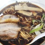 あじぶか - 清水ブラック こと鶏醤油ラーメン