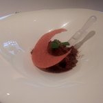 リストランテKubotsu - ヴァローナチョコレートのムース（2018.4）