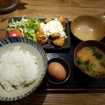 鹿児島県霧島市 塚田農場 - チキン南蛮＋究極の卵かけごはん