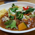 カレーショップ ボナッ - ボナッカレー炒め野菜