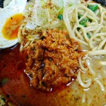 担々豚骨 バシンラン - 手の込んだ炸醤肉末の効果！